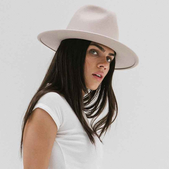 GIGI PIP Wes Tall Fedora Hat Ivory main image 5